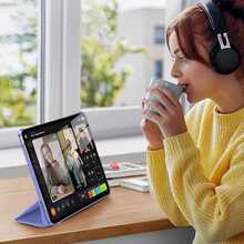 Чехол BECOVER Tri Fold Hard для Apple iPad Pro 13" M4 2024 Purple (711733)