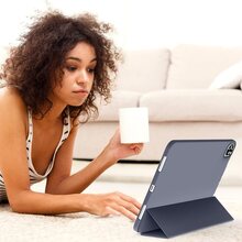 Чехол BECOVER Tri Fold Soft TPU Silicone для Apple iPad Pro 12.9 2020/2021/2022 Purple (711739)