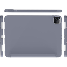 Чехол BECOVER Tri Fold Soft TPU Silicone для Apple iPad Pro 12.9 2020/2021/2022 Purple (711739)