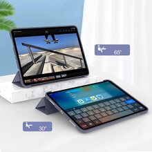 Чехол BECOVER Tri Fold Soft TPU Silicone для Apple iPad Pro 12.9 2020/2021/2022 Purple (711739)