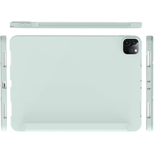 Чохол BECOVER Tri Fold Soft TPU Silicone для iPad Pro 12.9 2020/2021/2022 Light Green (711738)