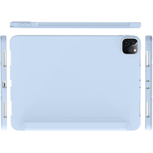 Чехол BECOVER Tri Fold Soft TPU Silicone для Apple iPad Pro 12.9 Light Blue (711737)