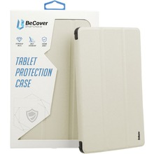 Чохол BECOVER Tri Fold Soft TPU Silicone для Apple iPad Pro 12.9 2020/2021/2022 Beige (711736)