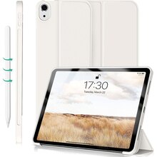 Чехол BECOVER Tri Fold Soft TPU Silicone для Apple iPad Air 11" M2/M3 (2024/2025) Beige (711735)