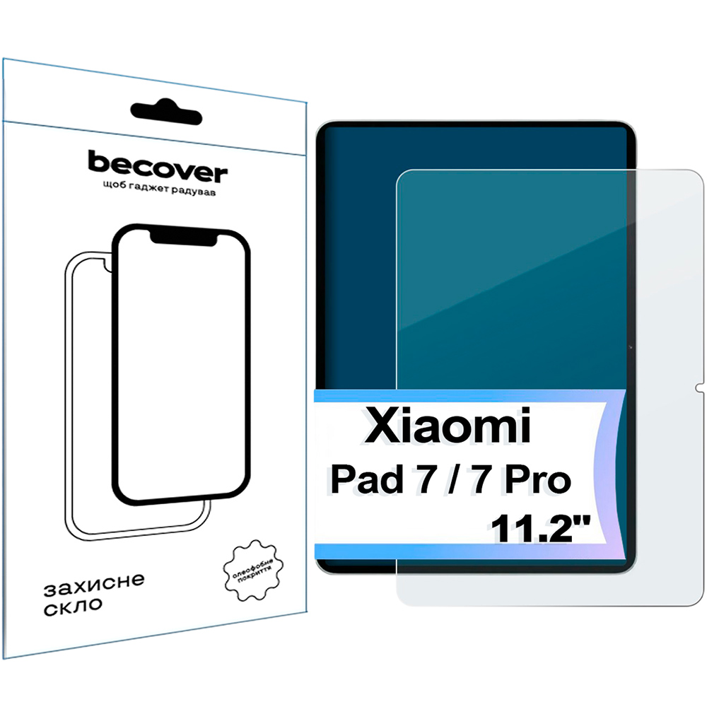 Защитное стекло BECOVER Matte Anti-Glare для Xiaomi Pad 7/7 Pro 11.2" (713449)