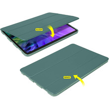 Чехол BECOVER Tri Fold Hard для Apple iPad Pro 12.9 2020/2021/2022 Dark Green (711720)