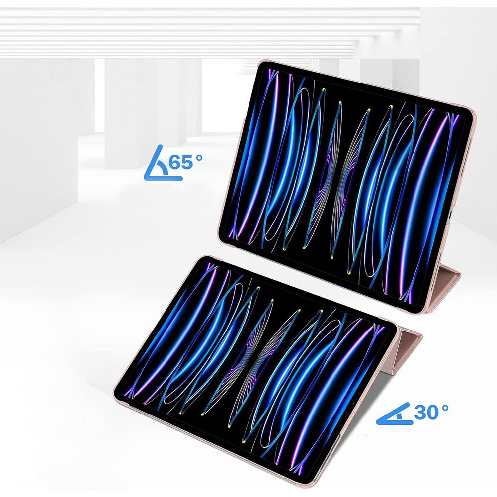 Внешний вид Чехол BECOVER Tri Fold Hard для Apple iPad Pro 12.9 2020/2021/2022 Pink (711721)