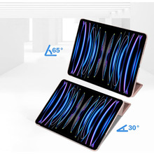 Чехол BECOVER Tri Fold Hard для Apple iPad Pro 12.9 2020/2021/2022 Pink (711721)