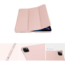 Чехол BECOVER Tri Fold Hard для Apple iPad Pro 12.9 2020/2021/2022 Pink (711721)