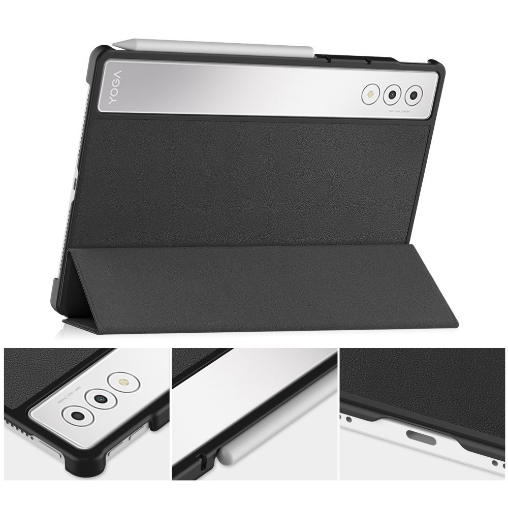 Зовнішній вигляд Чохол BECOVER Smart Case для Lenovo Yoga Tab Plus Black (713429)