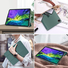Чохол BECOVER Tri Fold Hard для Apple iPad Air 13" M2/M3 (2024/2025) Dark Green (711723)