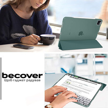 Чохол BECOVER Tri Fold Hard для Apple iPad Air 13" M2/M3 (2024/2025) Dark Green (711723)