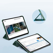 Чохол BECOVER Tri Fold Hard для Apple iPad Air 13" M2/M3 (2024/2025) Dark Green (711723)