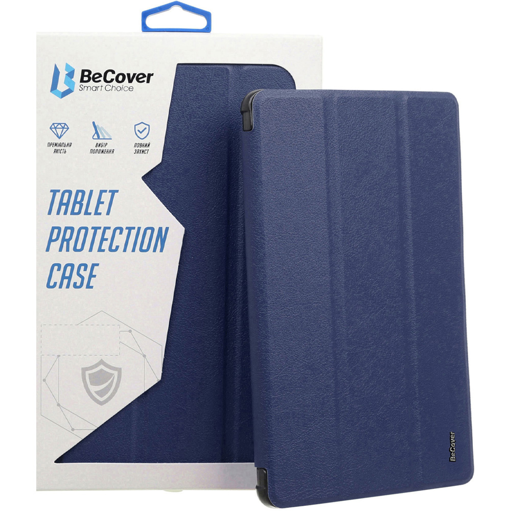 Чохол BECOVER Smart Case для Lenovo Yoga Tab Plus Deep Blue (713430) Матеріал поліуретан