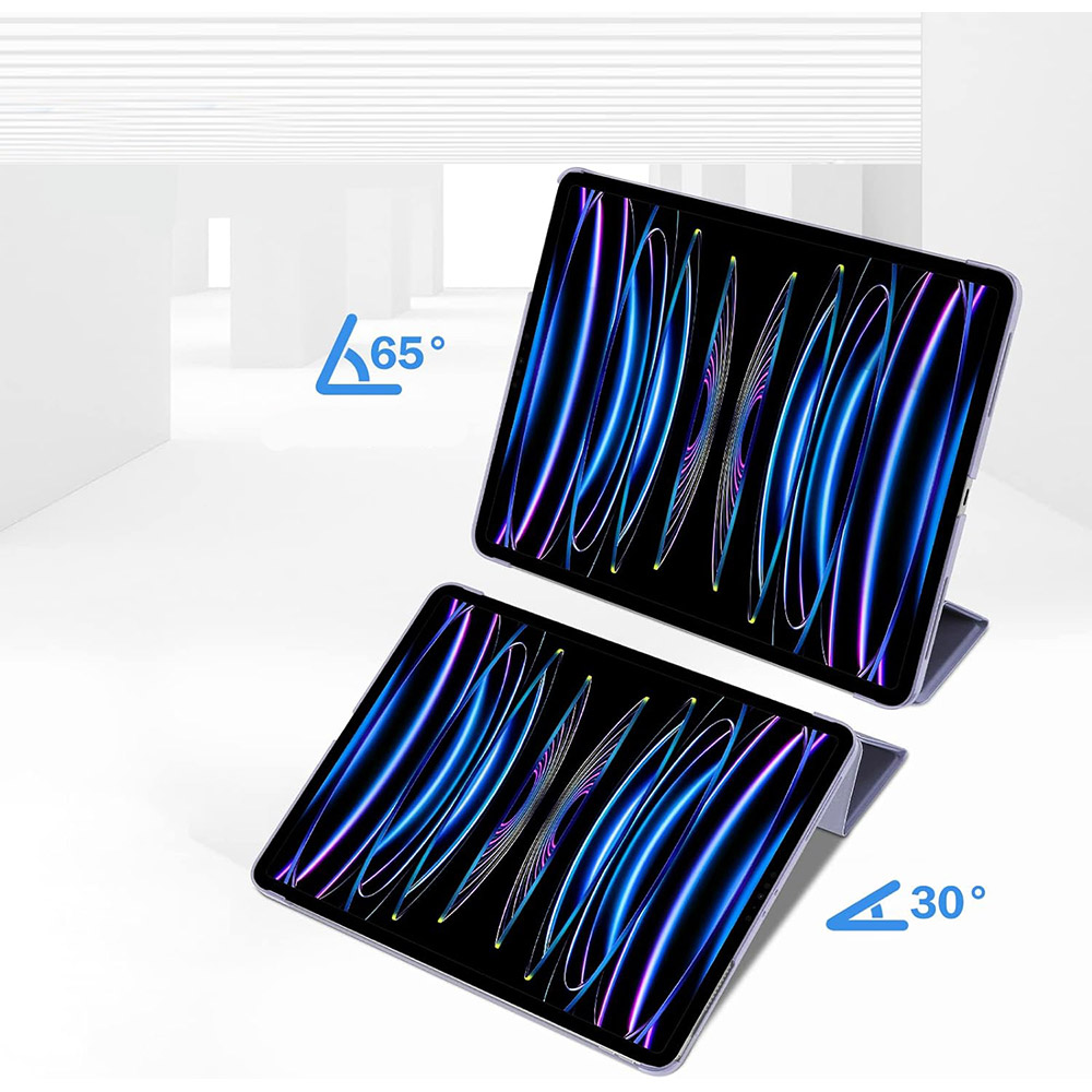 Чехол BECOVER Tri Fold Hard для Apple iPad Air 13" M2/M3 (2024/2025) Purple (711725) Совместимость по модели Apple iPad Air 13" M3 (2025)