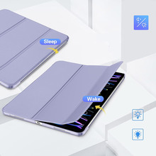 Чехол BECOVER Tri Fold Hard для Apple iPad Air 13" M2/M3 (2024/2025) Purple (711725)