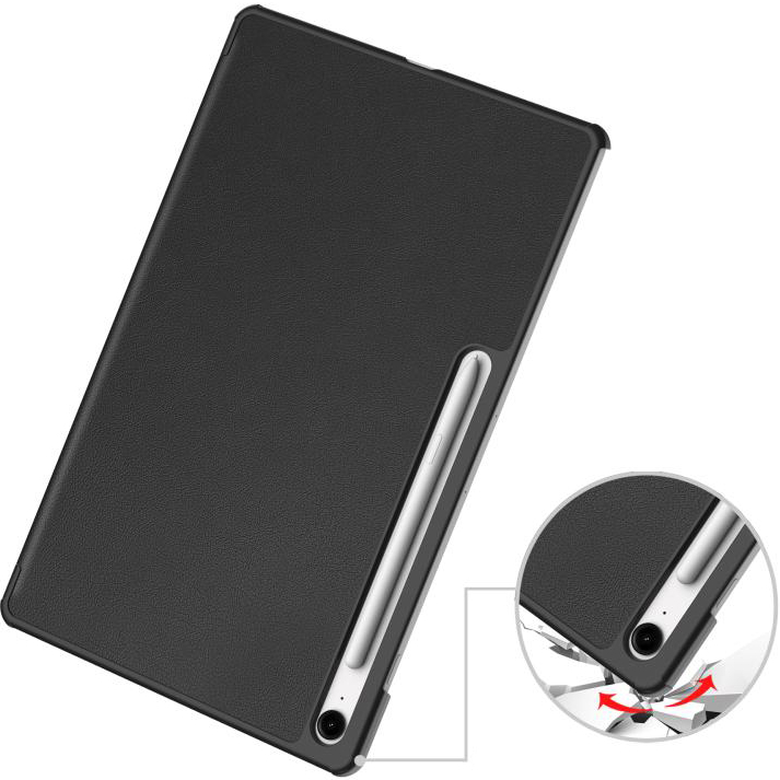 Фото Чехол BECOVER Smart Case для Samsung Galaxy Tab S10 FE Plus 13.1" Black (713381)