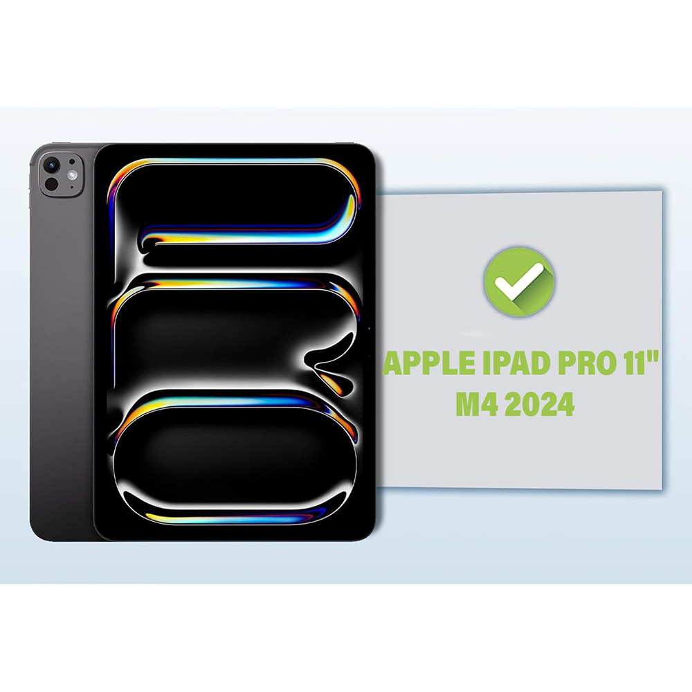 Заказать Чехол BECOVER Tri Fold Hard для Apple iPad Pro 11" M4 2024 Purple (711729)