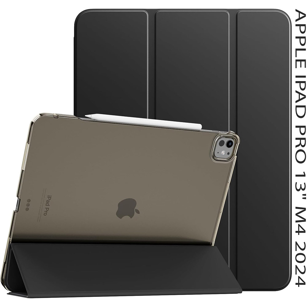 Чехол BECOVER Tri Fold Hard для Apple iPad Pro 13" M4 2024 Black (711730) Совместимость по бренду Apple