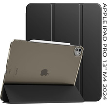 Чехол BECOVER Tri Fold Hard для Apple iPad Pro 13" M4 2024 Black (711730)