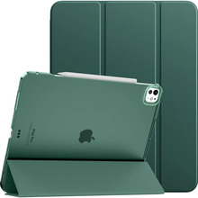 Чохол BECOVER Tri Fold Hard для Apple iPad Pro 13" M4 2024 Dark Green (711731)