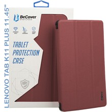 Чохол BECOVER Smart Case до Lenovo Tab K11 Plus TB-352F 11.45" Red Wine (711853)