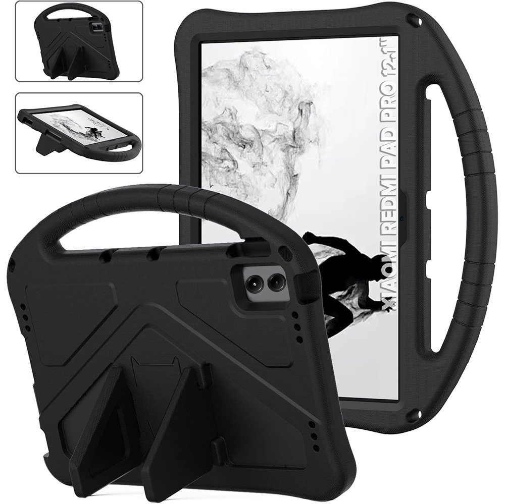 Чехол BECOVER Protected Cover для Xiaomi Redmi Pad Pro 12.1'' Black (711882) Чехол BECOVER Protected Cover для Xiaomi Redmi Pad Pro 12.1'' Black (711882) Материал пена EVA