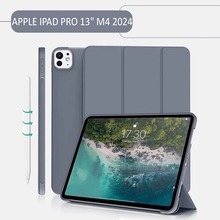 Чехол BECOVER Tri Fold Soft TPU Silicone для Apple iPad Pro 13" M4 2024 Purple (711754)