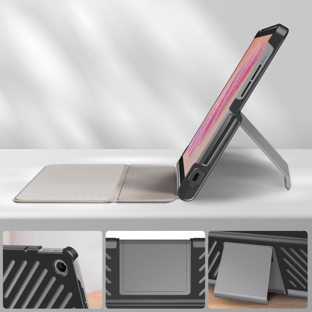Чехол BECOVER Smart Case для Lenovo Tab Plus 11.5" Gray (711841) Материал искусственная кожа