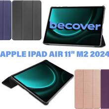 Чохол BECOVER Smart Case для Apple iPad Air 11 M2/M3 2024/2025 Red Wine (711596)