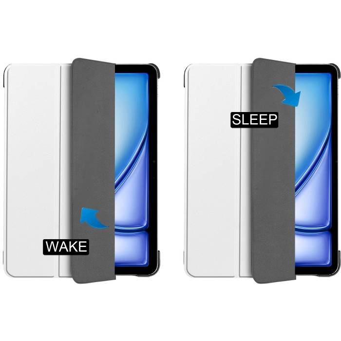 Фото Чохол BECOVER Smart Case для Apple iPad Air 11 M2/M3 2024/2025 White (711597)