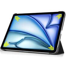 Чохол BECOVER Smart Case для Apple iPad Air 11 M2/M3 2024/2025 Black Abstraction (711598)