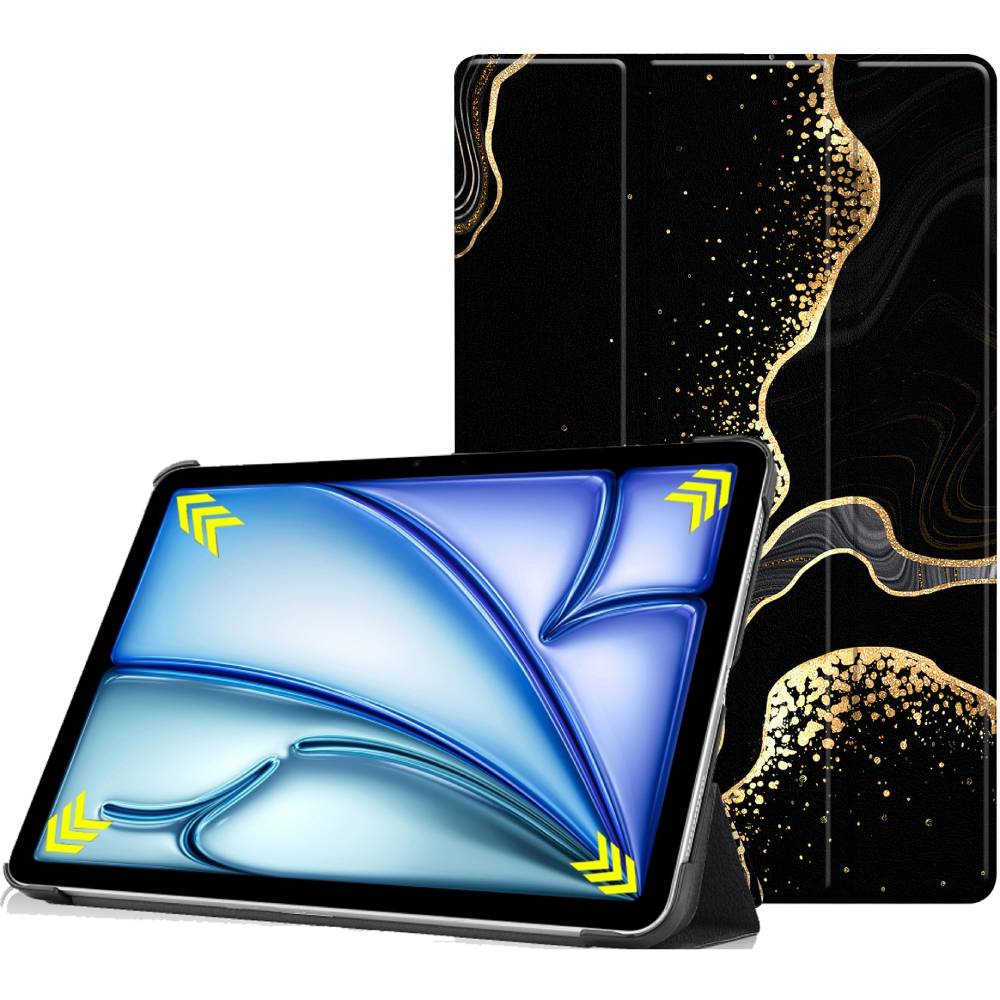 Чохол BECOVER Smart Case для Apple iPad Air 11 M2/M3 2024/2025 Black Abstraction (711598) Сумісність за брендом Apple