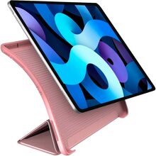 Чехол BECOVER Tri Fold Soft TPU Silicone для Apple iPad Air 2020/2022 10.9" Pink (711133)