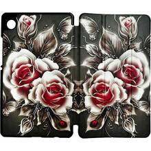 Чохол BECOVER Smart Case для Samsung Galaxy Tab A9 Black Rose (711266)