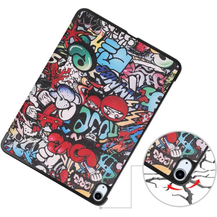 Чохол BECOVER Smart Case для Apple iPad Air 11 M2/M3 2024/2025 Graffiti (711605) Сумісність за моделлю Apple iPad Air" 11 (6 Gen)