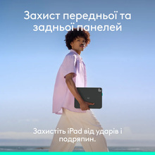 Чехол-клавиатура LOGITECH FLIP FOLIO для Apple IPAD PRO11 / AIR11 Graphite (920-013403)