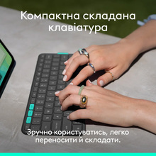 Чехол-клавиатура LOGITECH FLIP FOLIO для Apple IPAD PRO / AIR 13" Graphite (920-013388)