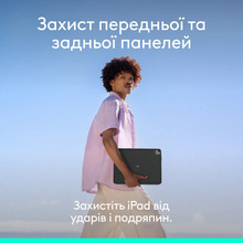 Чехол-клавиатура LOGITECH FLIP FOLIO для Apple IPAD PRO / AIR 13" Graphite (920-013388)