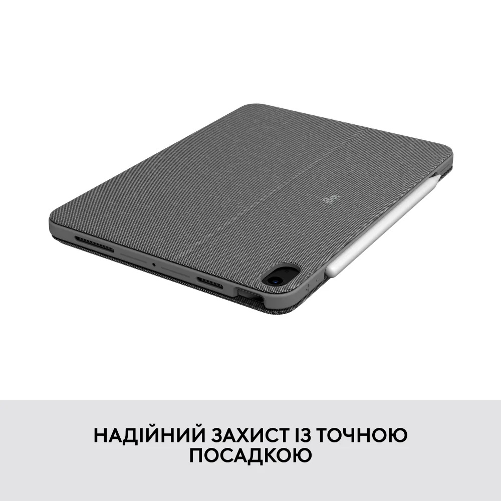 Чехол-клавиатура LOGITECH Combo Touch для Apple iPad 10th gen Graphite (920-011382) Совместимость по бренду Apple