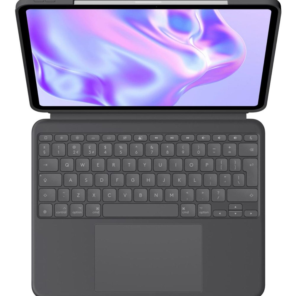 Чехол-клавиатура LOGITECH Combo Touch для Apple iPad Pro 13" Graphite (920-012833) Особенности клавиатура