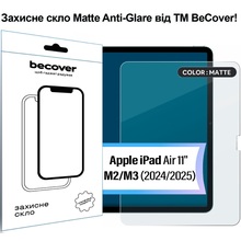 Защитное стекло BECOVER (Matte Anti-Glare) для Apple iPad Air 11" M2/M3 (2024/2025) (713705)
