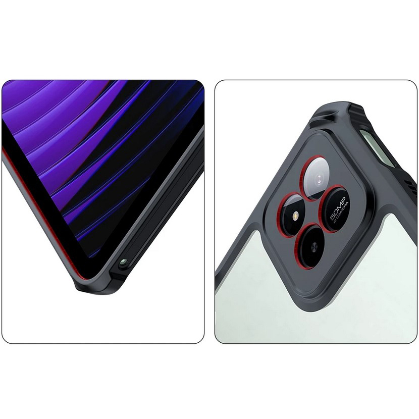 Чехол BECOVER Xundd Stand для Xiaomi Pad 7/7 Pro 11.2" Black (713692) Материал пластик
