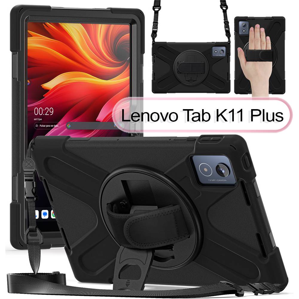 Чехол BECOVER Heavy Duty Case для Lenovo Tab K11 Plus TB-352F 11.45" Black (713635) Материал силикон