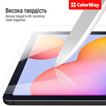 Захисне скло COLORWAY 9H до Samsung Galaxy Tab S10 Lite Transparent (CW-GTSGX400)