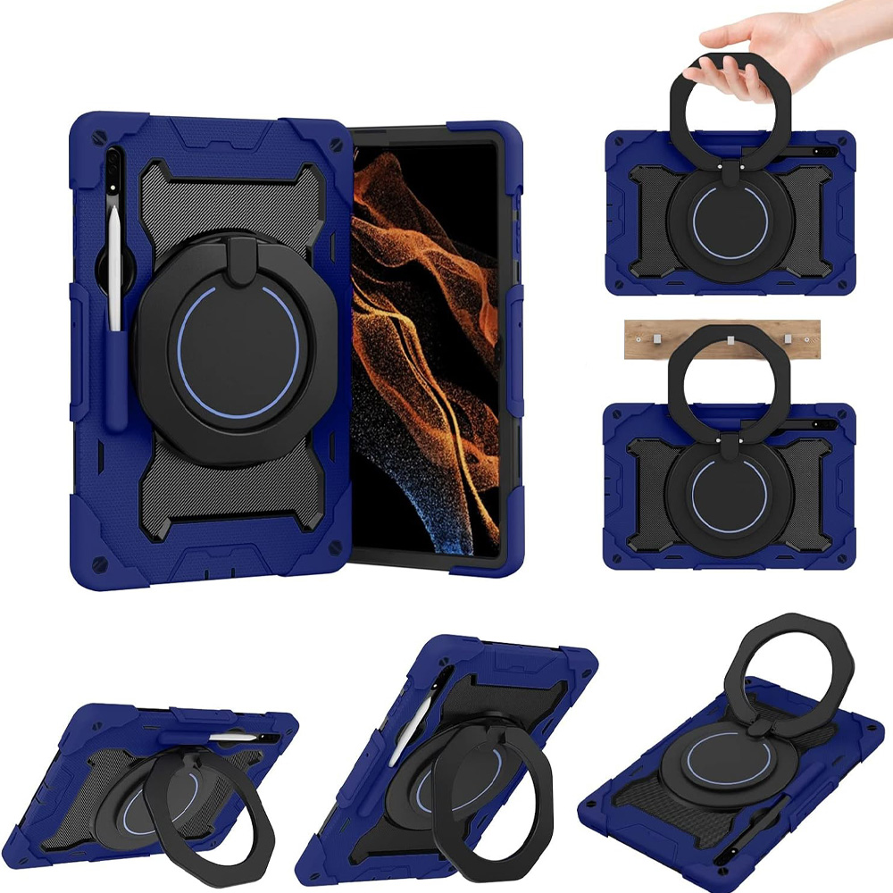 Чохол BECOVER Samsung Galaxy Tab S9 Ultra 5G Blue (710768) Чохол BECOVER Samsung Galaxy Tab S9 Ultra 5G Blue (710768) Матеріал пластик