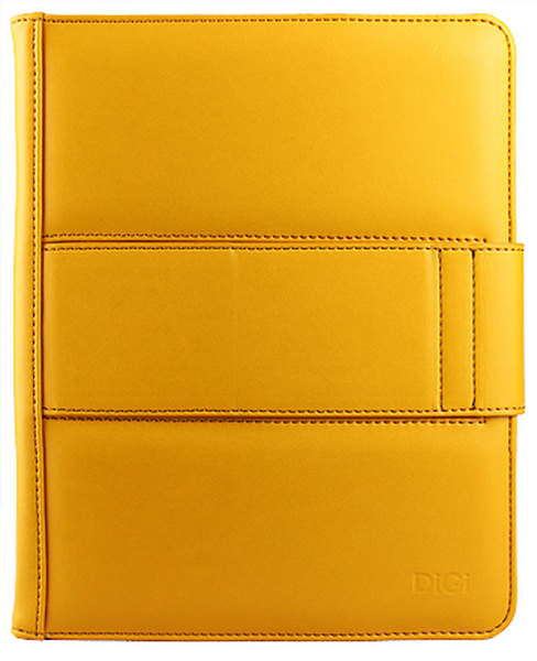 DIGI iPad - SIGNATURE Leather FOLIO (Yello)