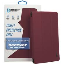 Чехол BECOVER Smart Case для Samsung Galaxy Tab A11 SM-X133/X135 8.7" Red Wine (713972)