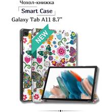 Чохол BECOVER Smart Case Samsung Galaxy Tab A11 SM-X133/X135 8.7" Butterfly (713973)