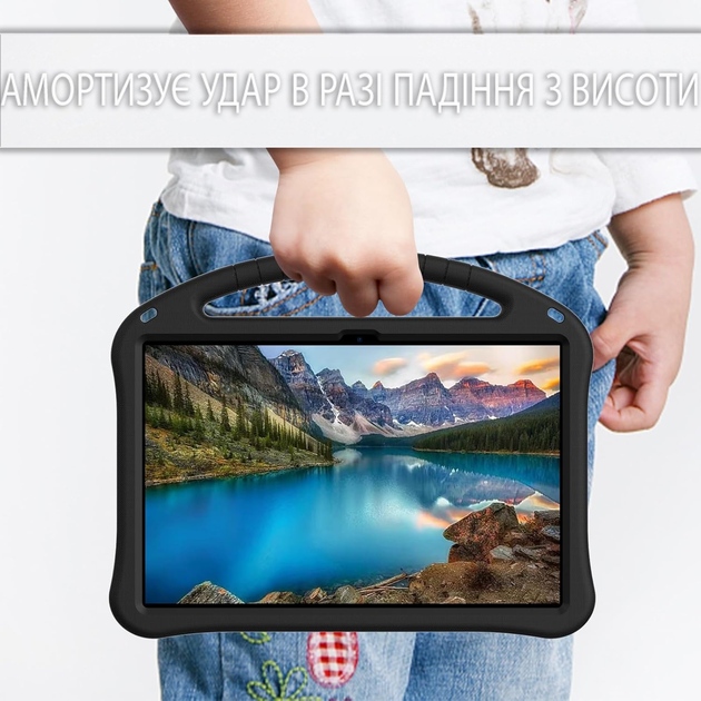 Чехол BECOVER Protected Cover для Samsung Galaxy Tab S10 FE Plus 13.1" Black (713665) Внешний вид Чехол BECOVER Protected Cover для Samsung Galaxy Tab S10 FE Plus 13.1" Black (713665)